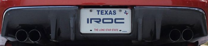 1993-2002 Trans Am iROC Rear Bumper Diffuser CARBON FIBER – IROC ...