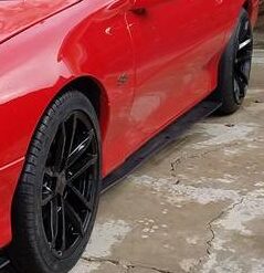 1993-2002 Camaro IROC Aero "Side Splitters" with built in "Canards" (ABS)