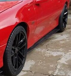 1993-2002 Camaro IROC Aero "Side Splitters" with built in "Canards" (ABS)