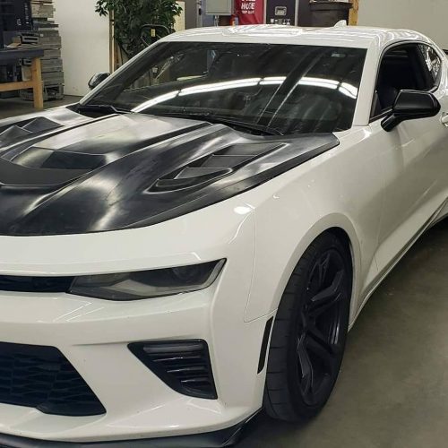 2016-2023 Camaro IROC-Z ZR1 Style Hood (Fiberglass) – IROC Motorsports