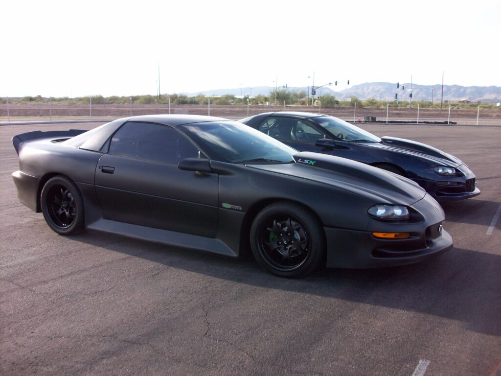 1998-2002 IROC-Z Sunoco Style Heat Venting Cowl Hood for Camaro Z28 and ...