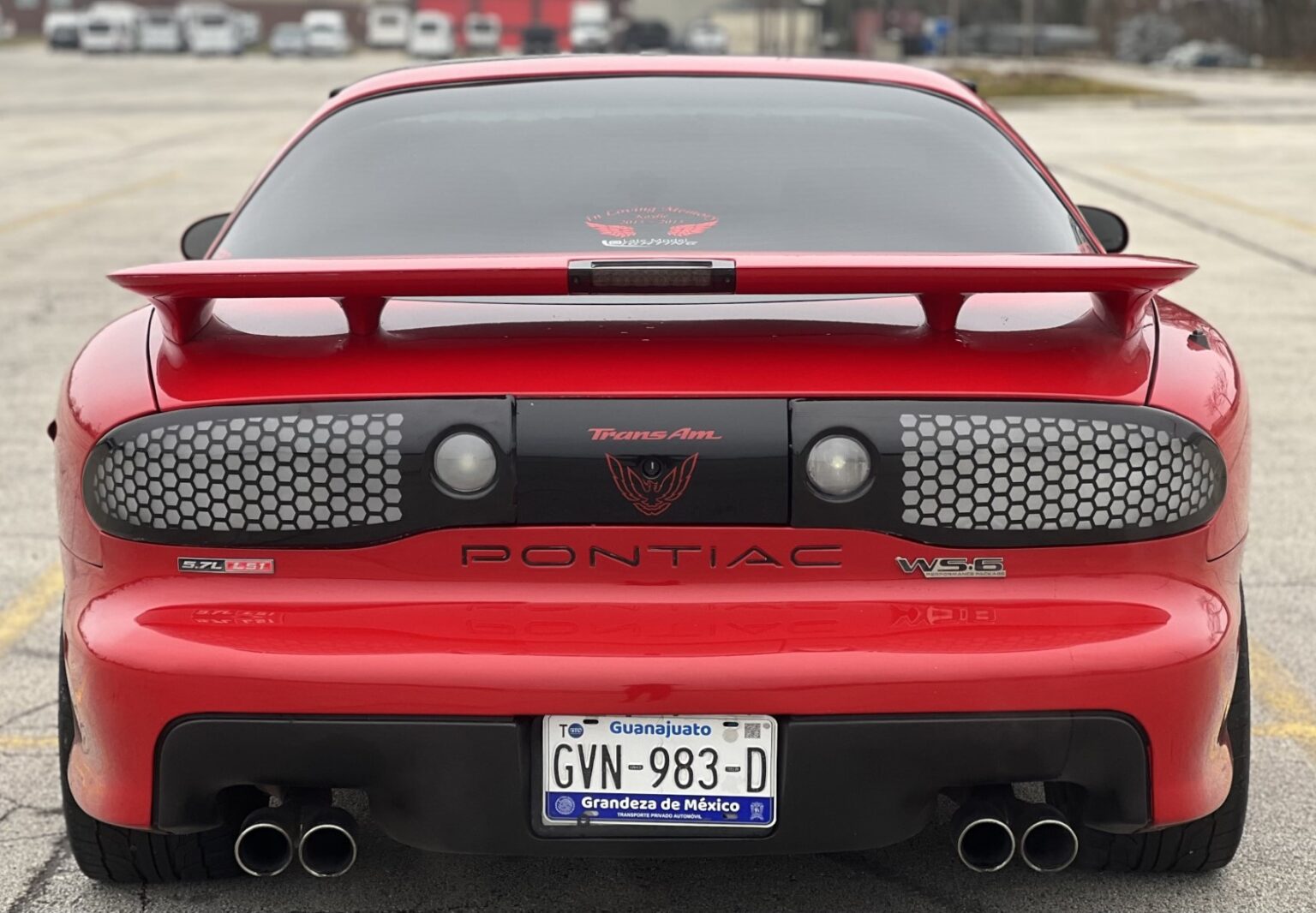 1993-2002 Firebird/Formula/Trans-Am/WS6/Firehawk Custom Tail Light ...