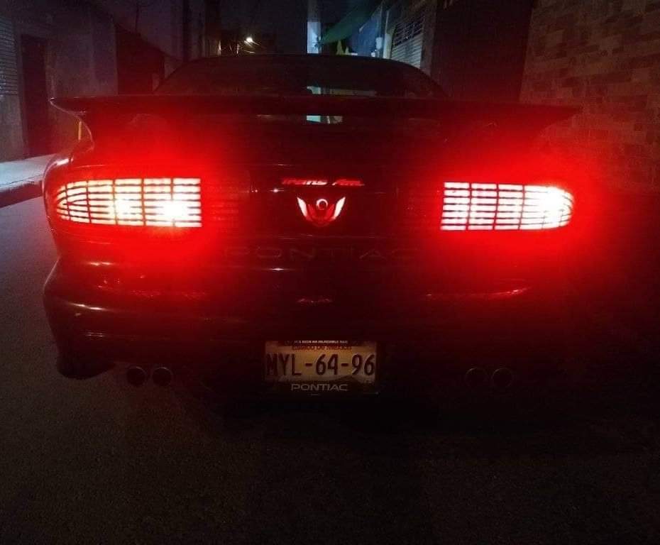 Red Tail Light Filler Panel Decal For 1993-1997 Pontiac Firebird – Phoenix Graphics
