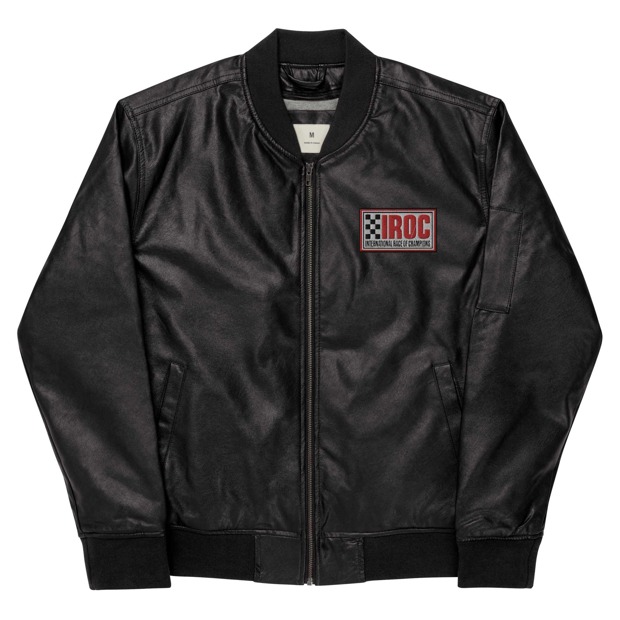 Racing faux leather jacket - Outerwear - Men