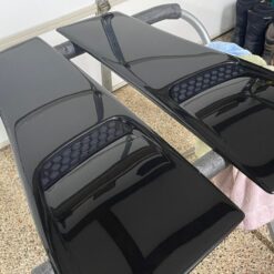 IROC-Z/Z28 OEM 91-92 Style Hood Blisters (SATIN BLACK)