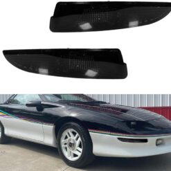 1993-2002 Camaro "Smoked" Style (Smoked/Black Tinted Lense and Housing) Turn Signals (PAIR)