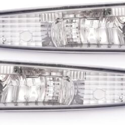 1993-2002 Camaro "Clear" (Clear Lense and Chrome Housing) Turn Signals (PAIR)