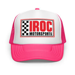 IROC the Foam Trucker Hat- White/Hot Pink