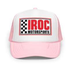 IROC the Foam Trucker Hat- White/Princess Pink