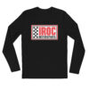 IROC the Long Sleeve Fitted Crew- BLACK