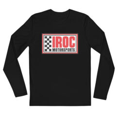 IROC the Long Sleeve Fitted Crew- BLACK