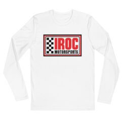 IROC the Long Sleeve Fitted Crew- WHITE