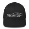 IROC Motorsports “Looking Back” IROC-Z Structured Twill Cap BLACK