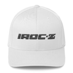 Retro “IROC-Z” Structured Twill Cap WHITE