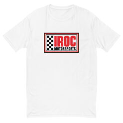 IROC Motorsports Vintage Logo T-Shirt- WHITE