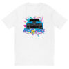 IROC-Z “IROC N ROLL- 90's Style" Short Sleeve T-shirt WHITE
