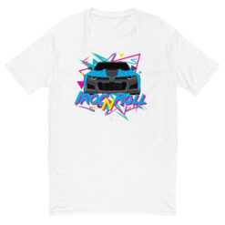 IROC-Z “IROC N ROLL- 90's Style" Short Sleeve T-shirt WHITE