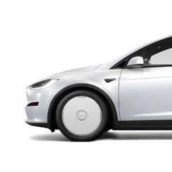 Tesla (Model S,3,X,Y) AEROC- Aero Wheel Cover Packages (Set of 4) in 18, 19", 20" and 21" HALODISC 2 RTP (WHITE)