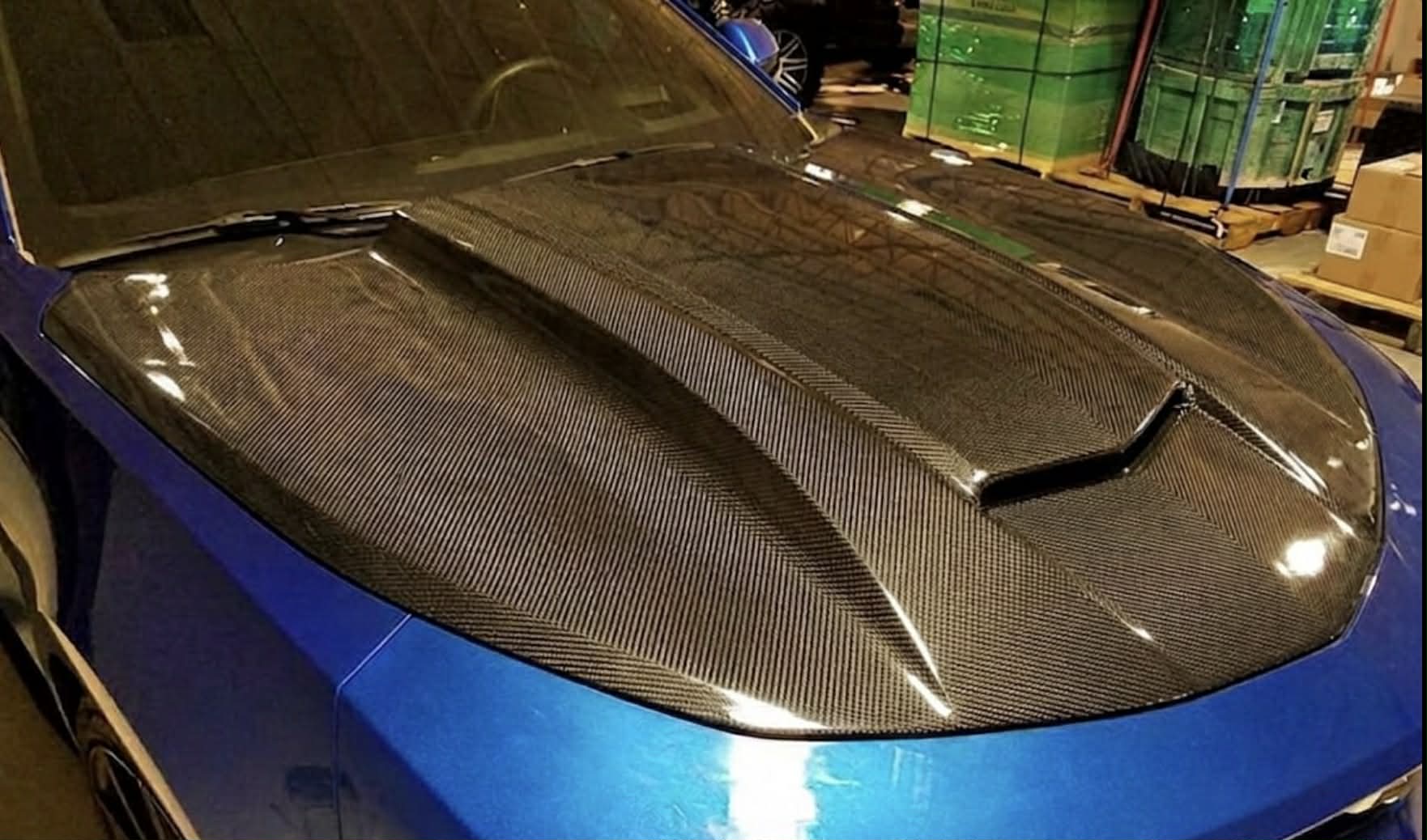 2016-2024 Camaro "IROC-Z" IROC-Z COPO Style Hood (CARBON FIBER) - Image 3