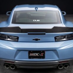 Alternative view of 2016-2023 Camaro "IROC-Z" Blade Spoiler 5" 3pc with Notch (CARBON FIBER)