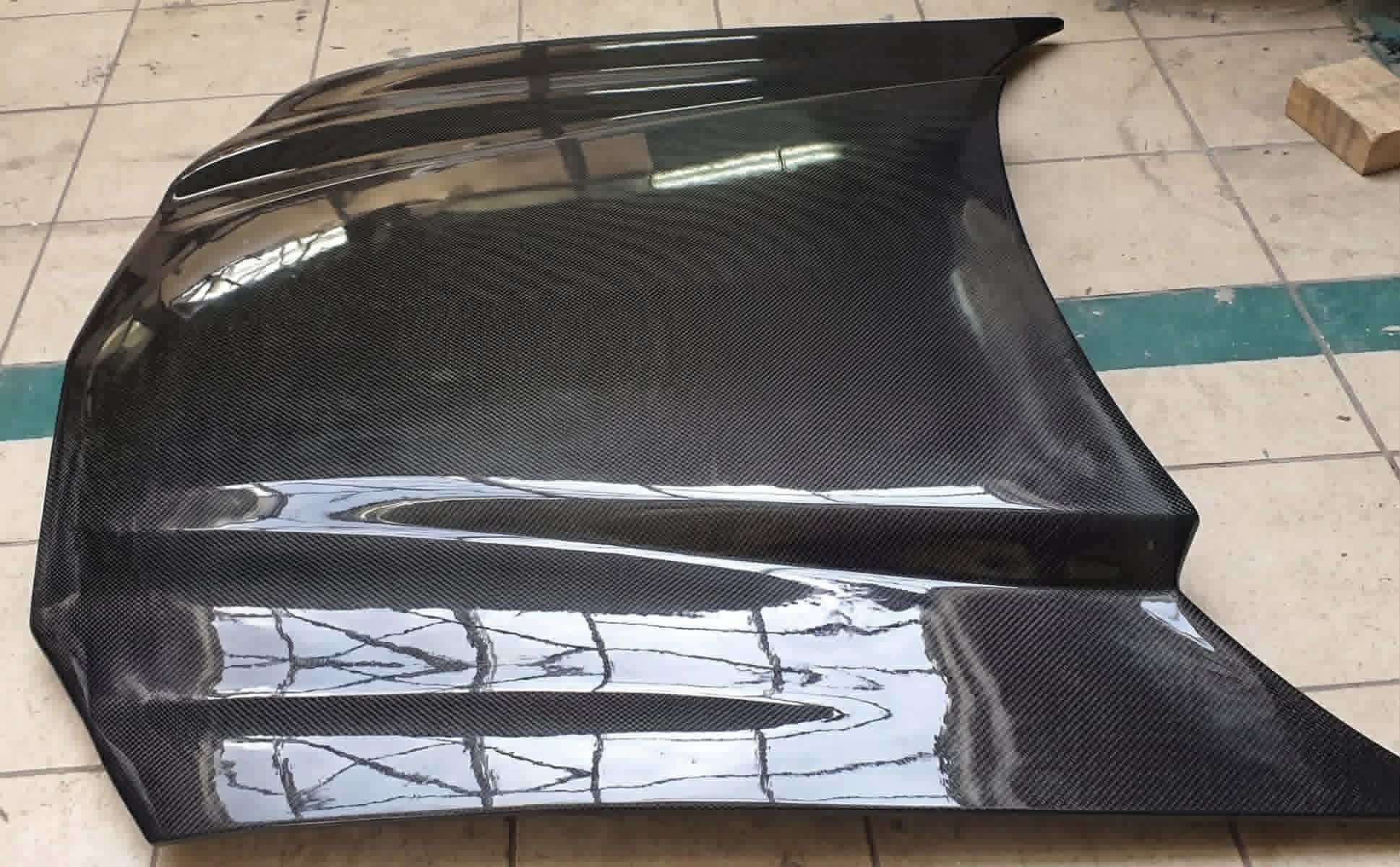 1998-2002 Camaro "Harwood Style" Cowl Hood for Camaro Z28 and SS Models (CARBON FIBER) - Image 2