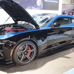 Alternative view of 2016-2024 Camaro IROC Aero “Side Splitters” (ABS)