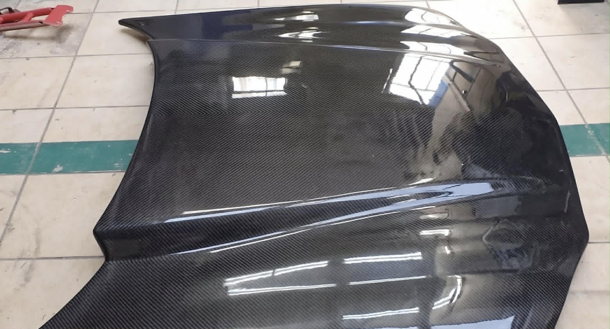 1998-2002 Camaro "Harwood Style" Cowl Hood for Camaro Z28 and SS Models (CARBON FIBER) - Image 3