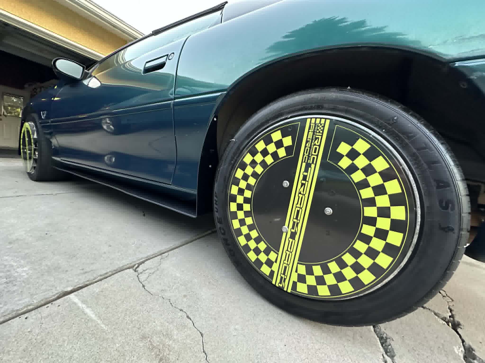 1993-2002 Camaro IROC Aero "Side Splitters" with built in "Canards" (ABS) - Image 10