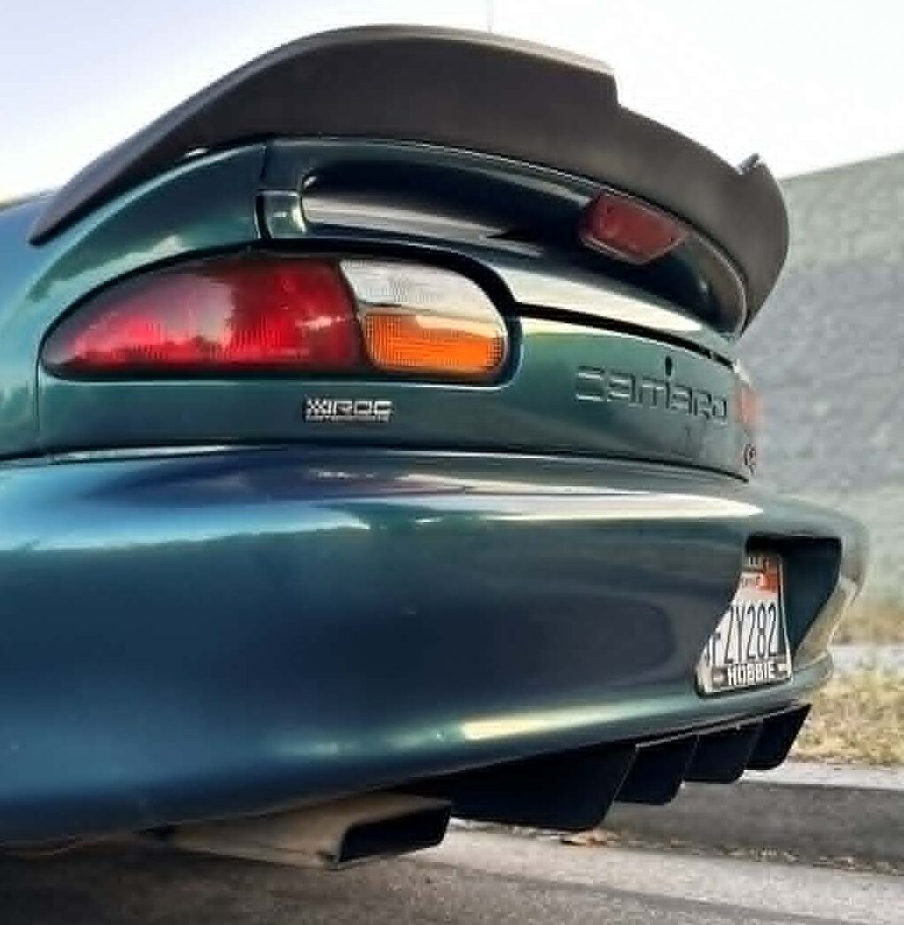 1993-2002 Camaro IROC Aero "Rear Diffuser" (ABS)