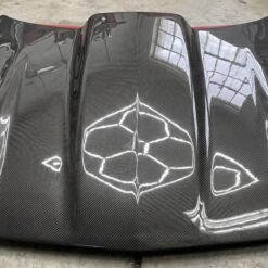 1998-2002 IROC-Z Sunoco Style Heat Venting Cowl Hood for Camaro Z28 and SS Models (CARBON FIBER)