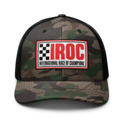 "IROC International Race Of Champions" Camouflage Trucker Hat (CAMO)