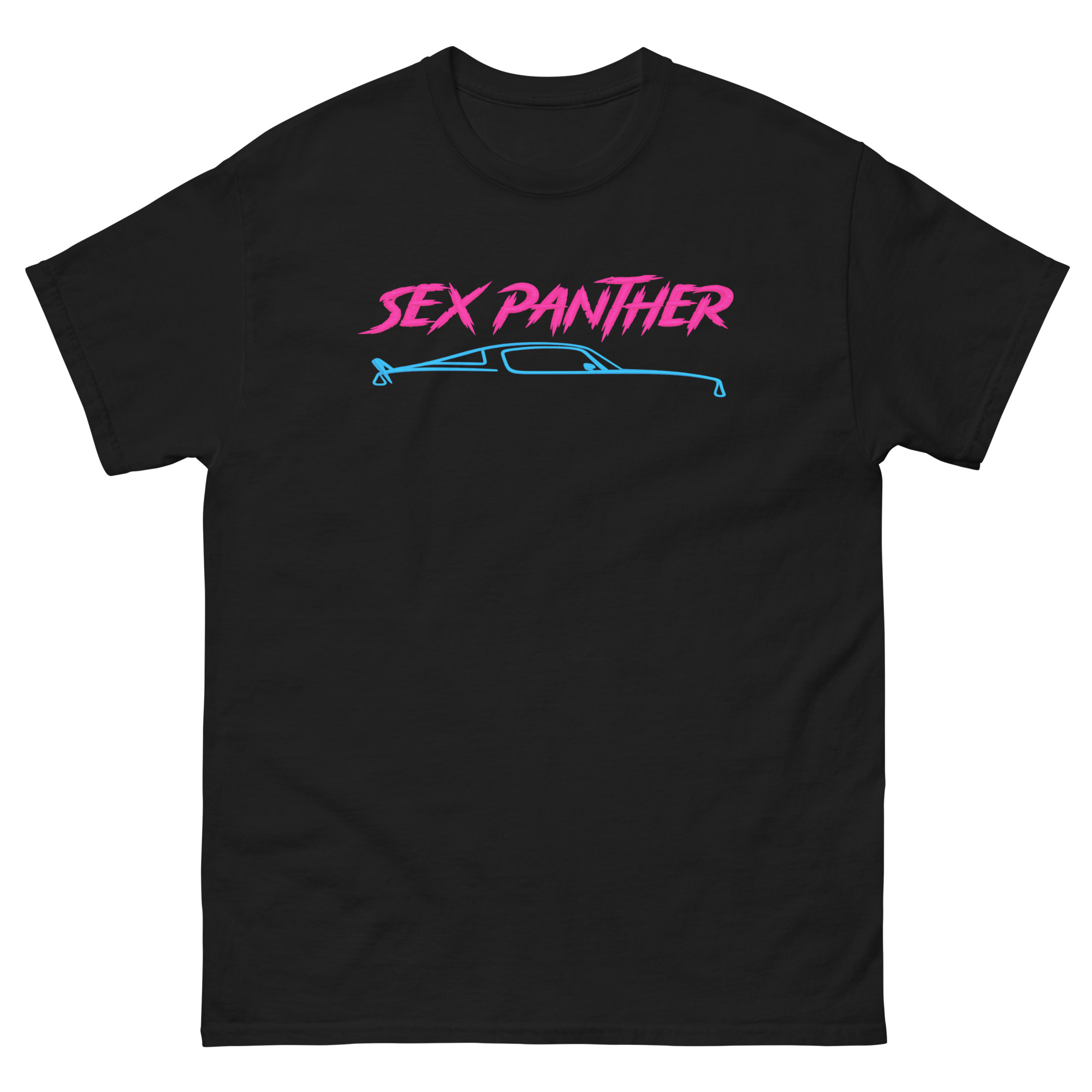 IROC Motorsports “Sex Panther” 1970-1981 Camaro Short Sleeve T-shirt (BLACK)