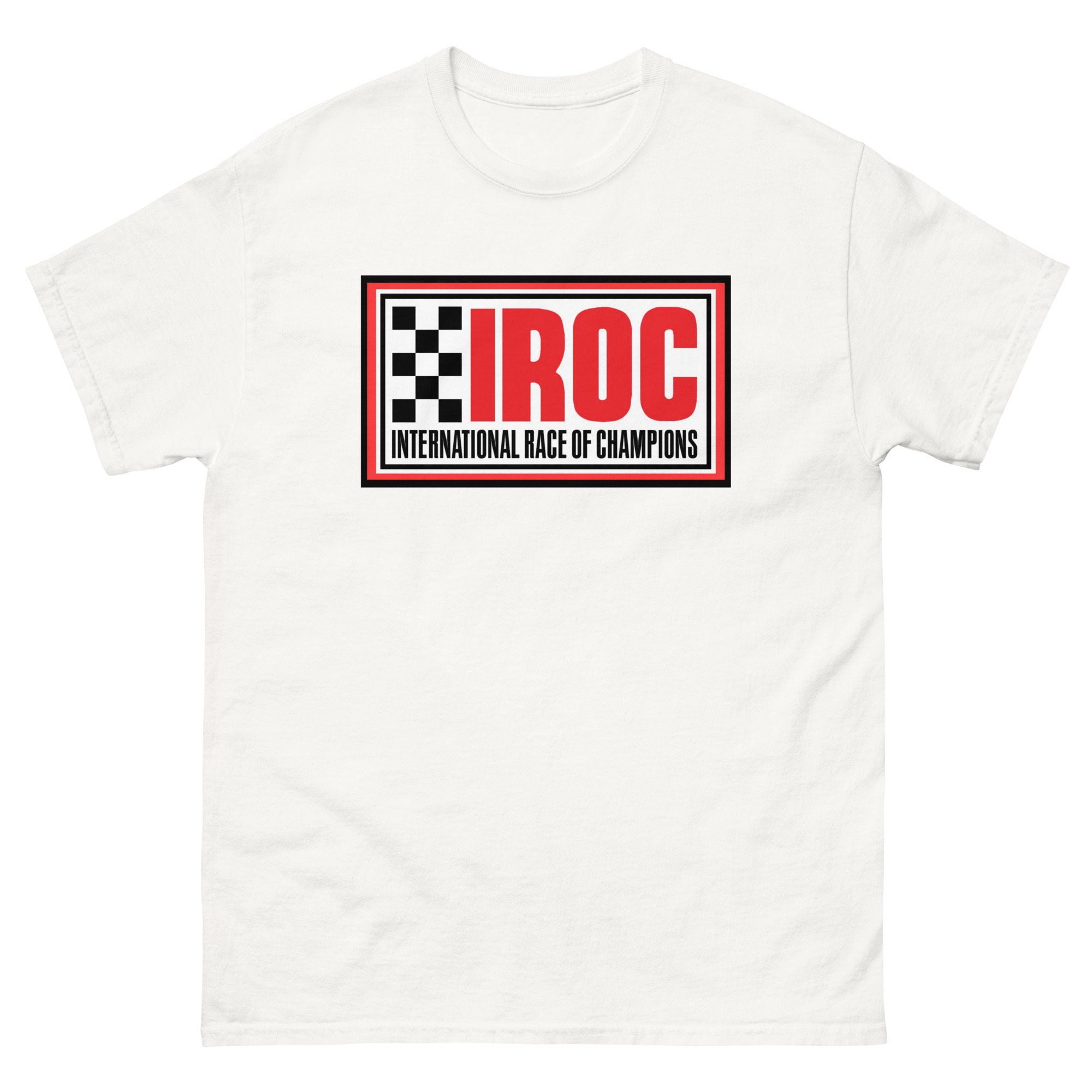 IROC Motorsports "IROC International Race Of Champions" Vintage Tee (WHITE)