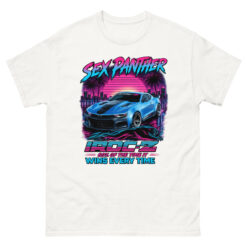 IROC Motorsports “IROC-Z Sex Panther” Short Sleeve T-shirt (WHITE)